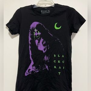 Blackcraft Cult BCC women’s tee moon witchy dark spooky goth killstar S